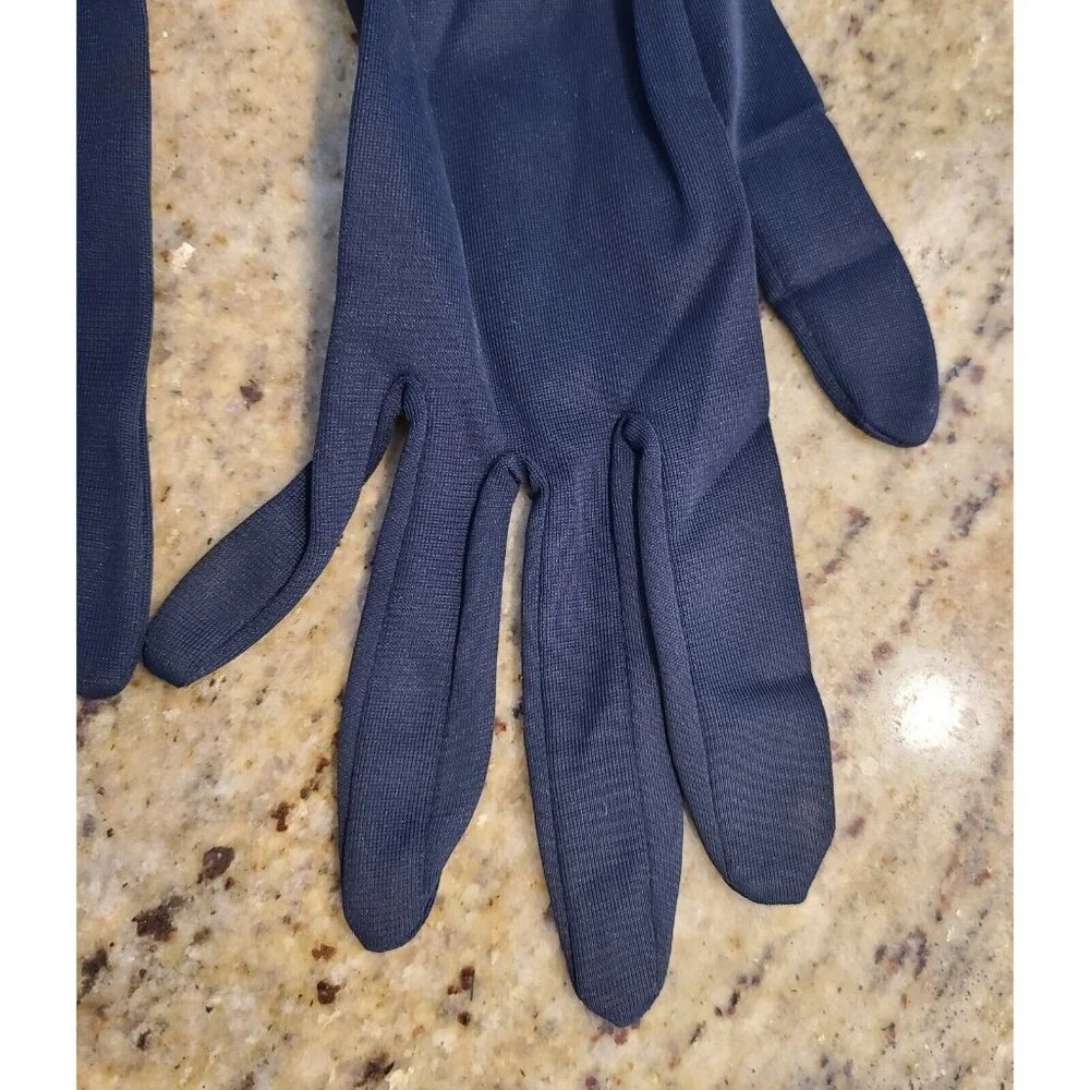 Vintage Womens Size S 6.5 Blue Nylon Formal 8.5